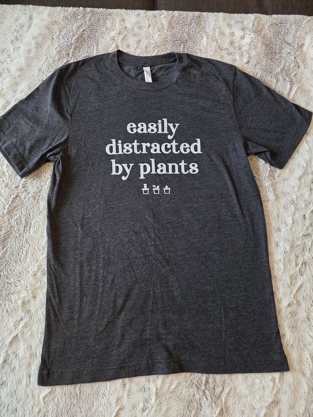Easily Distracted By Plants Graphic Tee - MEDIUM - Picture 1 of 6